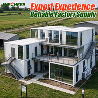 Wecheer – Maison conteneur préfabriquée en gros, conteneur modulaire pliable en kit, hébergement pour camp de terrain