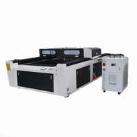 Machine de découpe et gravure laser CO2 1300x2500mm 500W à refroidissement par eau CNC Ruida, compatible AI/BMP/PLT, pour papier/caoutchouc