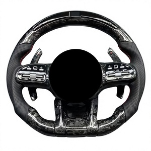 Volant de direction amélioré pour <span class=keywords><strong>Mercedes</strong></span>-Benz W164 ML W203 Classe C W211 Classe E W221 Classe S <span class=keywords><strong>AMG</strong></span> C63 - Pièces de rechange intérieures - Product Image 2