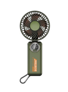 Ventilador de Mano de Alta Velocidad, Mini Ventilador Portátil, Batería Recargable de 3600 mAh, Carga Rápida USB-C, Plástico, Ideal para Oficina, Viajes y Hogar - Product Image 3