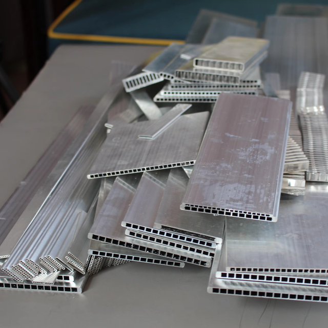 Aluminum Extrusion Profile Micro Channel Square Flat Tube Factory Direct Sales 6061 6063 3001 3003