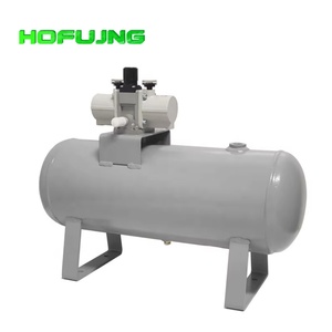 ASME Custom Aluminum/Stainless Steel Compressor Tank <b>Small</b> Horizontal Vacuum Buffer Pressure Air Reservoir Tank - Product Image 5