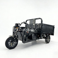 Nouveau style de tricycle à trois roues pour passagers et marchandises, 250 cm3, carrosserie ouverte et fermée, électrique, certifié EEC