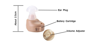 Auriculares inalámbricos amplificador de sonido Invisible Micro oreja audífono precio de venta - Product Image 4