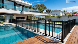 Postes Metálicos de Aluminio Baratos para Cercas de Piscina, Jardín, Escuela, Hotel, Decoración, Tubo Cuadrado Vertical para Exteriores - Product Image 5