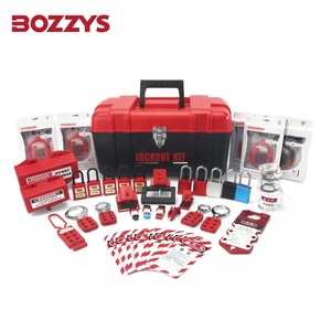 Công nghiệp lockout-tagout hộp công cụ điện <span class=keywords><strong>Kit</strong></span> với PC ổ khóa miễn phí kết hợp cửa sử dụng - Product Image 4