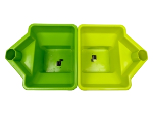 Palmare manuale durevole spargitore di sale di semi di fiori giardino 3L piccolo fertilizzante di letame per lavoro di semina all'aperto - Product Image 4