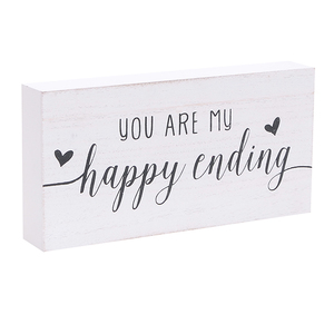 MDF Painted Decorative Wall Plaques with Love Theme & Pretty Go Sign <b>Wood</b> <b>Block</b> Sign - Product Image 1