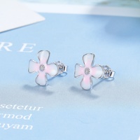 925 Silver Sweet Temperament Kleine zarte Micro-Set Tropf blumen ohrringe