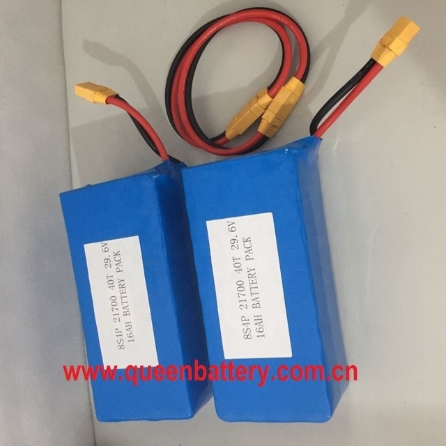 8S 8S4P 28.8V 29.6V 33.6V 21700 40T P42A 16AH 16.8AH EVs Scooter Backup Power Storage Solar Energy System Power Lights Battery
