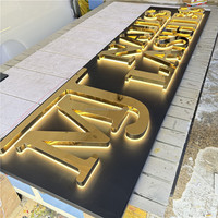 Lettres publicitaires 3D rétroéclairées par LED, certifiées CE, étanches, pour les magasins, les hôpitaux et les entreprises |   Classement IP54 |   Taille personnalisable