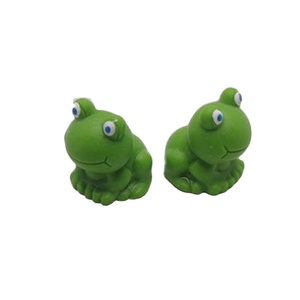Personalizzato fai da te rana giocattoli regali di compleanno per bambini decorazione d'interni mini figurine carino occhio blu rana - Product Image 1