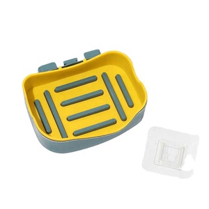 กล่องสบู่แบบไม่ทำเครื่องหมายที่ระบายน้ำที่วางสบู่ที่ติดผนังกล่องสบู่แบบสด RS-7553สต็อก - Product Image 3