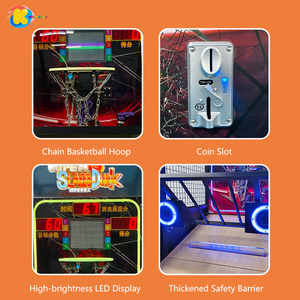 Machine de basket-ball d'arcade d'intérieur à monnayeur pour tir au panier - Product Image 2