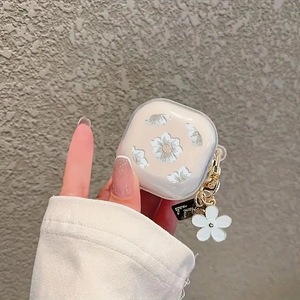 Étui de protection pour écouteurs Samsung Galaxy Buds2 Pro, étui pour écouteurs antichoc à couverture complète à paillettes haute transparence - Product Image 1