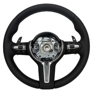 Volante Deportivo de Cuero Directo de Fábrica, 3 Radios, 40MM, para <span class=keywords><strong>BMW</strong></span> E90 E91 E92 E93 E70 E71 E72 E53 E89 E84 E81 E87 E82 E88 - Product Image 4