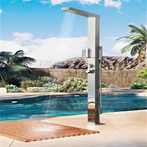 Toptan antikorozif havuz bahçe duş için yaratıcı açık duş açık