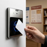 Lector NFC AC8630 para Control de Asistencia de Estudiantes en Aulas, 13.56 MHz, Módulo Escáner de Códigos QR, Ethernet, Identificación por Tarjeta IC, Nuevo