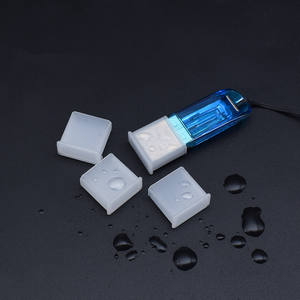 จุกพลาสติก USB ป้องกันฝุ่นของผู้ชาย,ฝาป้องกัน USB PE <span class=keywords><strong>Ca</strong></span> ขนาดใหญ่สำหรับผู้บริโภคแป้นพิมพ์ U - Product Image 2