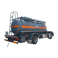 Camion de transport de carburant de 12 tonnes, automobile spéciale Suizhou, compartiments de réservoir personnalisables