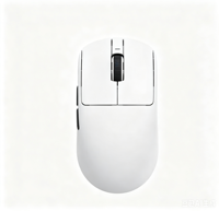 Souris sans fil VXE Dragonfly R1 E-sports, capteur PAW3395, souris de jeu ergonomique légère et creuse avec une longue autonomie de la batterie