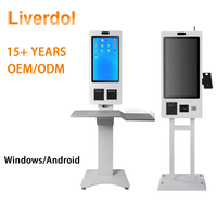 Kiosco Inteligente Inalámbrico con Pantalla Táctil de 21.5'', 23.8'', 27'' y 32'' para Pagos Automatizados en Entornos de Alto Tráfico