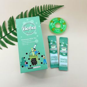 Té de <span class=keywords><strong>Leche</strong></span> <span class=keywords><strong>Matcha</strong></span> <span class=keywords><strong>con</strong></span> Jazmín y Boba de Azúcar Moreno o Cristal - Product Image 1