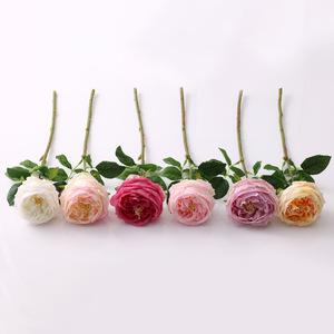 Rose Austin Artificiali Real Touch in Offerta, <span class=keywords><strong>Fiori</strong></span> Rosa per Decorazioni Casa, Feste, Matrimoni e San Valentino - Product Image 6