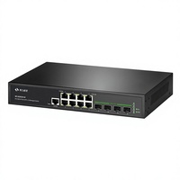 Switch Jaringan 8 Port 2.5G RJ45 4 Port 10G SFP+ L3 Managed SR-S25G3412F 1U Rack Mount