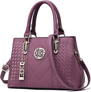 Sacs à main et sacs à main pour femmes Fashion Ladies PU Leather Top Handle Satchel Shoulder Tote Bags - Product Image 3