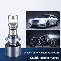 Phare LED de voiture A80 Mini Fisheye avec clignotant, haute puissance 45W 12V, H7, nouveau, 6000 Lumens, protection AA universelle pour moto