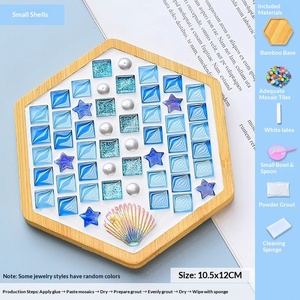 Kit de Manualidades para Posavasos de Mosaico de Dibujos Animados al por Mayor - Actividad Familiar Divertida para Niños y Adultos, Rompehielos para Fiestas y Suministros para Eventos - Product Image 6