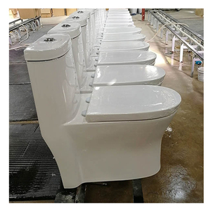 Chine Bon Marché <span class=keywords><strong>à</strong></span> Double Chasse Salle De Bains Gravité Rinçage Moderne Siège De Toilette - Product Image 1