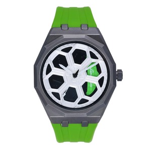 Reloj de Lujo Deportivo 3D Original para Hombre, Caja Octogonal de Aleación de 47 mm, Correa de Silicona, Esfera Analógica, Ecológico e Impermeable - Product Image 2