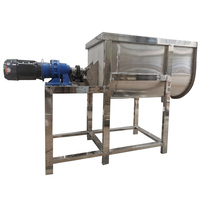 Mélangeur de granulés de ciment, mélangeur horizontal en acier inoxydable de type U, mélangeur de granulés de plastique, broyeur de fertilisants, sécheur alimentaire