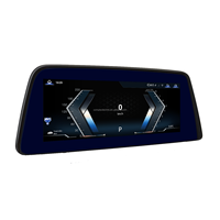 Pantalla de hoja de 12,3 "4G + 64G Snapdragon 668s reproductor GPS Android Auto CarPlay para BMW 5 Series E60 E61 2007-2010