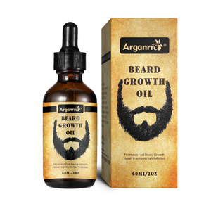 Aqarganrro — huile de croissance pour barbe, pommade puissante, amincissante et épaisse, produit 2020, 60ml - Product Image 1