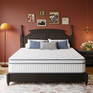 <span class=keywords><strong>Matelas</strong></span> hybride à ressorts ensachés, taille King/Queen/Single, design moderne, <span class=keywords><strong>pour</strong></span> chambre d'hôpital, épaisseur 20 cm, respirant - Product Image 1