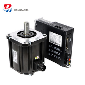Hongbaoda ชุดมอเตอร์เซอร์โว <span class=keywords><strong>NEMA</strong></span> <span class=keywords><strong>52</strong></span> AC 2.0kW 10N ม. 3000รอบต่อนาทีตัวเข้ารหัส23บิตการควบคุมการเคลื่อนไหวที่มีความแม่นยำสูง - Product Image 3