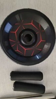 Rouleau abdominal multifonctionnel avec logo personnalisé, rebond automatique, roues en ABS, entraîneur de base abdominale, support pour les coudes, utilisation à domicile