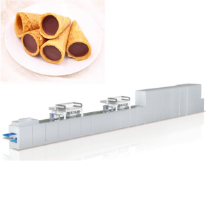 קונוסים גלידת שוקולד מריר סוכר ביסקוויט קו מכונת וופל מיני קונוס ומכונת מילוי שוקולד חרוט - Product Image 2