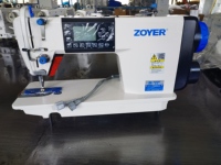 Machine à coudre industrielle à grande vitesse Zoyer ZY9000B-D4, machine à coudre à point droit à moteur pas à pas unique, vente chaude
