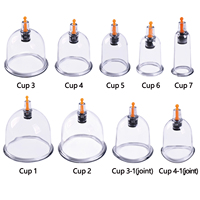 PAR Prix d'usine en gros médical chinois ventouses thérapie vide ventouses ensemble hijama succion thérapie masseur tasses ensemble 18 pièces