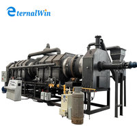 100KG ~ 1000KG/H Continue productie-apparatuur voor biochar van koolstofstaal met lange levensduur