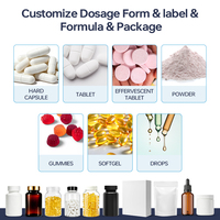 Poudre de peptides de collagène OEM ODM, facile à dissoudre, non-OGM, sans arôme, poudre de protéines multi-collagène avec vitamine C