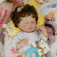 Lifereborn réaliste 50CM vente chaude Reborn bébé poupée Simulation souple Silicone vinyle Reborn poupée similaire à la poupée humaine