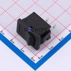 SS11-BBNNG-R20-R Rocker Switch Through hole Component (THT) Switch 21mm 15mm Concave Bend Without - Product Image 2