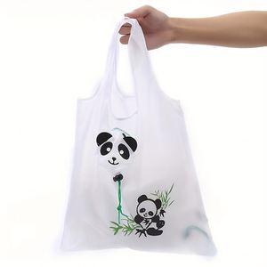 Sac de courses pliable personnalisé JY174 en polyester, motif animal, pour supermarché - Product Image 4