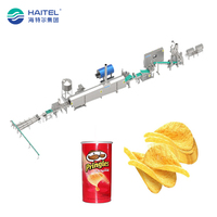 Machine automatique à succès pour la fabrication de chips de pommes de terre, ligne de production complète de chips de pommes de terre pour les boulangeries