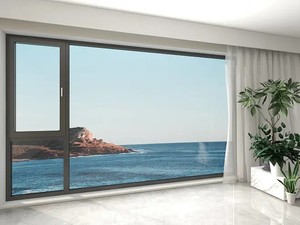 Fenêtre à battant double à ouverture intérieure en alliage d'aluminium à rupture de pont thermique avec double vitrage isolant pour maisons et villas - Product Image 2
